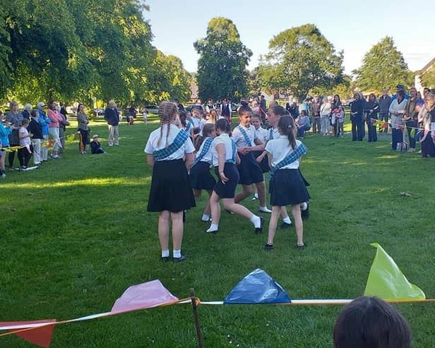 Dancing the week away at the last St Boswells Village Week in 2019.
