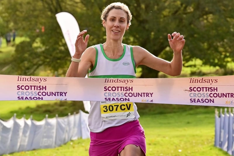 Sara Green clocked 15:17.5 for Gala Harriers' women's masters team at Saturday's national cross-country relays at Cumbernauld