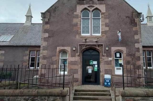 The nursery is held in Eyemouth Community Centre.