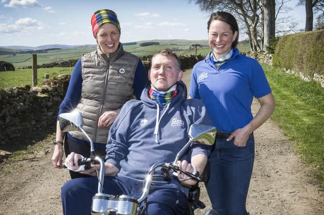 Alice Gully and Kate Mactaggart are preparing for the Mongol Derby in aid of the Doddie Weir Foundation. Photos: Bill McBurnie.