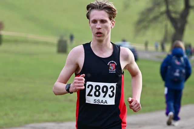 Peebles High School's Kieran Fulton was fourth boy under 20 in 20:35 at this month's Scottish Schools' Athletic Association secondary schools cross-country championships