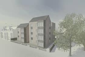 SBC has approved plans for the new two block development of four houses and 15 flats in Gala Park.