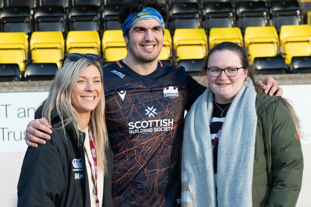 Edinburgh hooker and 47-times-capped Scotland international Stuart McInally posing for a photograph at the Greenyards in Melrose (Pic: Ross Parker/SNS Group/SRU)