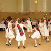 Selkirk Childrens' Country Dancing Class put on a display. Photos: Grant Kinghorn