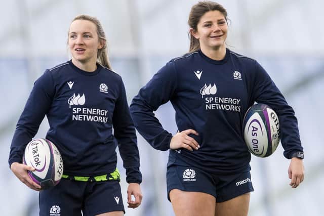 Borderers Lisa Thomson, Lana Skeldon and Chloe Rollie among 35 female ...