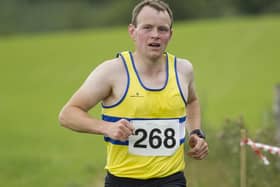 Lauderdale Limper Marc Wilkinson won the seven-mile hill race near selkirk on Sunday, clocking 46 minutes and 22 seconds