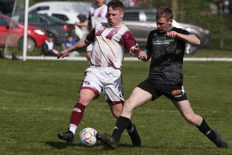Greenlaw losing to Langlee Amateurs by 5-0 at home in the Waddell Cup's quarter-finals on Saturday (Photo: Steve Cox)