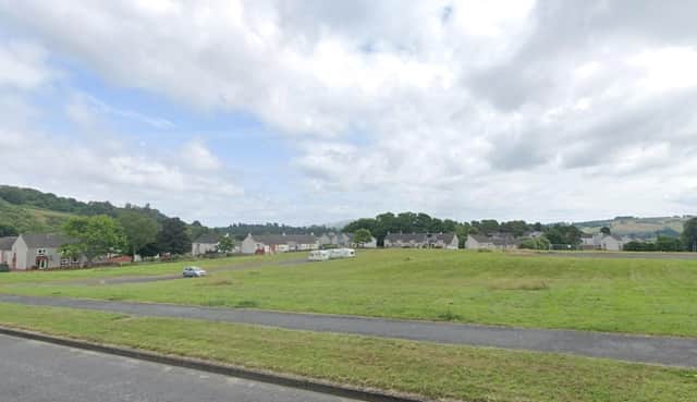 The site at Hawick's Guthrie Drive, which will become the new dementia care village.