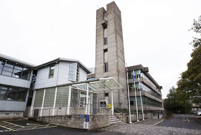 Scottish Borders Council's Newtown St Boswells headquarters. Photo: Bill McBurnie.