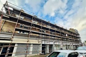 SBHA purchased the long-vacant former Co-operative building at 34-36 Channel Street.