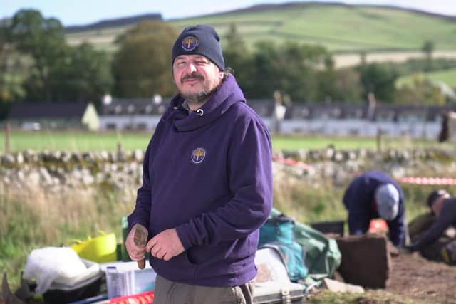 Phil Richardson, Project Manager at Archaeology Scotland.
