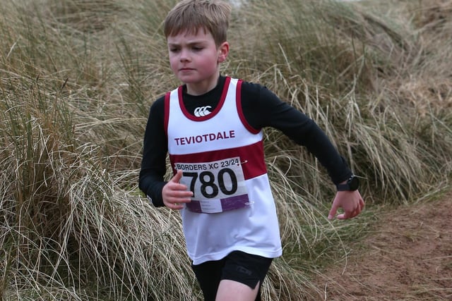 Teviotdale Harrier Callan Michie was 54th in 15:51 in Sunday's junior Borders Cross-Country Series race at Dunbar