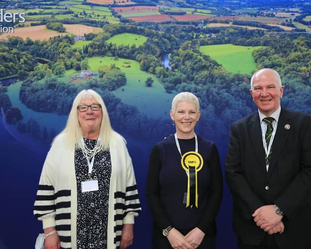 Hawick and Hermitage councillors Jane Cox (Con), Annette Smart (SNP) and Watson McAteer (Ind). All photos: AndersonDrummond Photography.