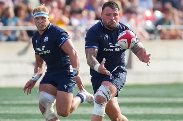Rory Scotland Rugby Rory Sutherland in line for 32nd rugby cap v USA but fellow Borderers ...