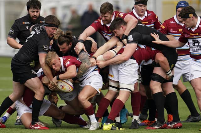 Watsonians beating Southern Knights 29-20 in the FOSROC Super6 Sprint Series at the Greenyards in Melrose in April (Photo: Simon Wootton/SNS Group/SRU)