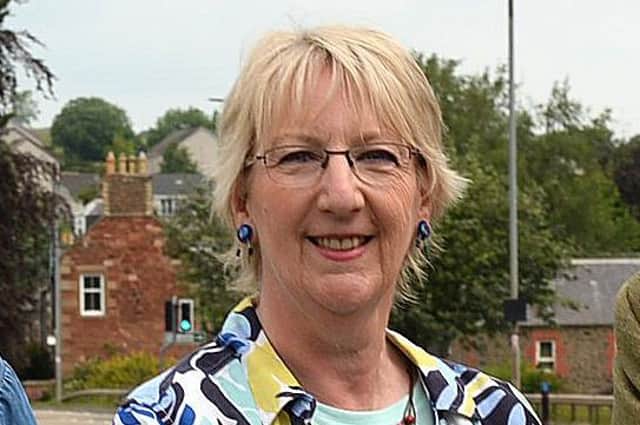 Earlston community council secretary Sheila Gibb.