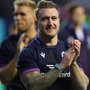 Scotland captain Stuart Hogg after his side's victory against Australia at Edinburgh's Murrayfield Stadium on Sunday (Photo by Ian MacNicol/Getty Images)