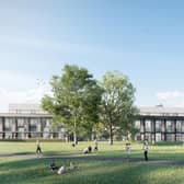 An artist's impression of the new £55m Galashiels Academy.