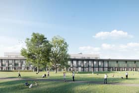 An artist's impression of the new £55m Galashiels Academy.