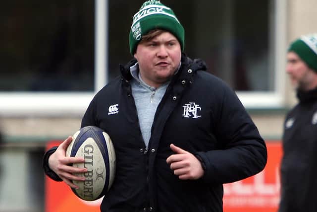 Matty Douglas, Hawick's head coach, is to take charge of South of Scotland too (Pic: Steve Cox).