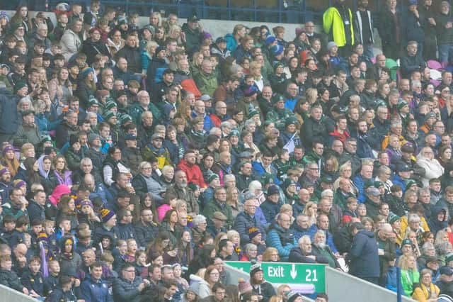 Hundreds of Hawick rugby fans made the journey to Edinburgh's Murrayfield Stadium on Saturday to cheer their side on to Scottish cup final victory against Marr