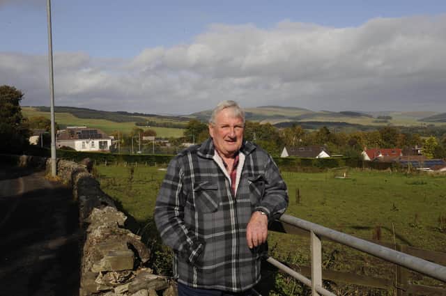 Retired doctor Lindsay Neil, a prominent campaigner for a bypass through Selkirk, was knocked over on Friday as he walked on a pavement in the town centre.