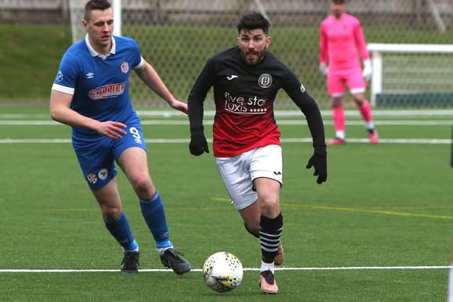 Gala Fairydean Rovers drawing 1-1 with Cowdenbeath on Saturday (Pic: Steve Cox)