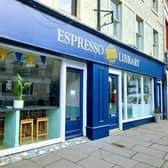 The Espresso Library Cafe in Hawick.