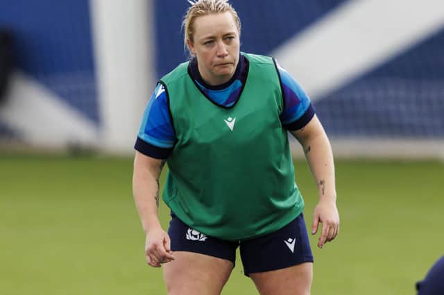 Lisa Thomson Rugby Partner Borderers Lana Skeldon, Lisa Thomson and Chloe Rollie named in Scottish ...