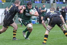 Shawn Muir in action for Hawick in 2013 (Pic: Kenneth Baillie)