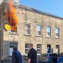 The Royal British Legion Club in Galashiels has been closed for the time being following Monday's fire.