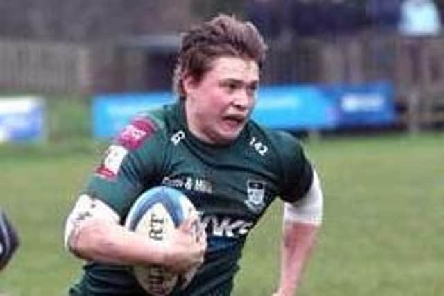 Matty Douglas back in his playing days for Hawick