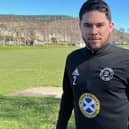 Ger Rossi has quit as manager of Peebles Rovers (Photo: Peebles Rovers)