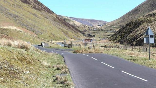 Temporary speed cameras are being set up on the A708 from Saturday.