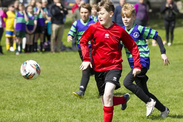 Drumlanrig St Cuthbert's Primary edging out Wilton Primary 1-0 in Friday's Slorance Cup final in Denholm