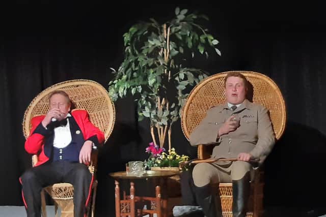 Stuart Watkins and Jake Mirley in The Colonel's Wife.