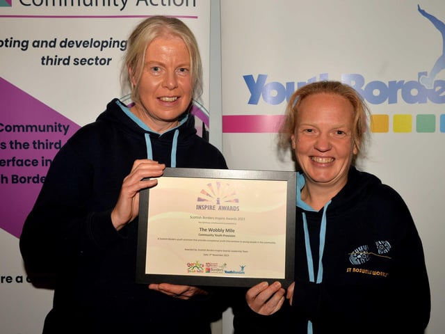 The Wobbly Mile,Liz Taylor and Kyra Tweddle.
