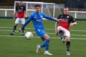Gala Fairydean Rovers losing 3-2 at home to Bo'ness United on Saturday (Pic: Steve Cox)