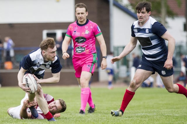 Selkirk's president's seven playing against Watsonians