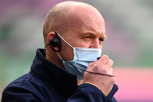 Gregor Townsend, head coach of Scotland, prior to yesterday's Guinness Six Nations match against Italy at Murrayfield Stadium in Edinburgh (Photo by Stu Forster/Getty Images)