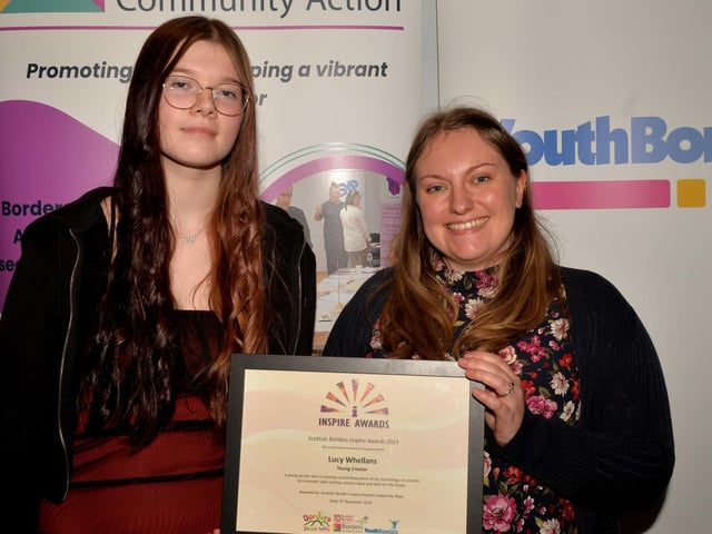 Young Creator Lucy Whellans with Nikola Krysa.