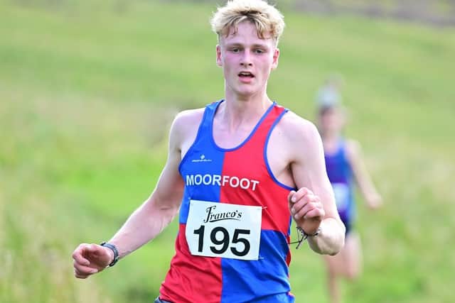 Moorfoot Runners under-20 Thomas Hilton finished this year's Cademuir Rollercoaster race at Peebles second in 26:30