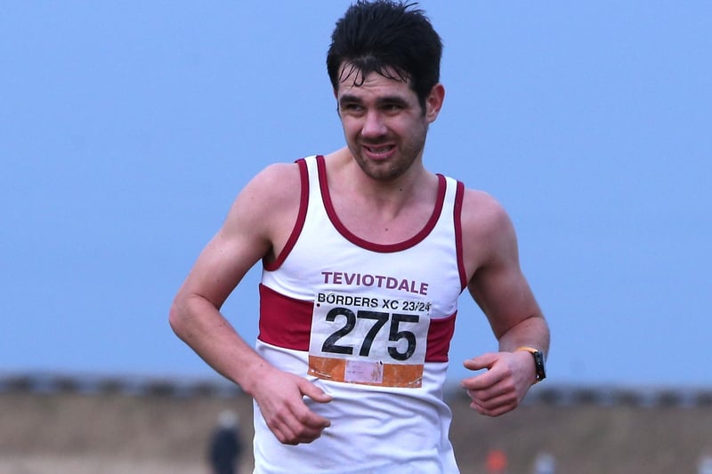 Teviotdale Harrier Rory Anderson was sixth in 31:08 in Sunday's Borders Cross-Country Series senior race at Dunbar