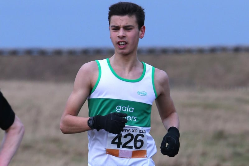 Gala Harriers junior Zico Field was 17th in 32:37 in Sunday's Borders Cross-Country Series senior race at Dunbar