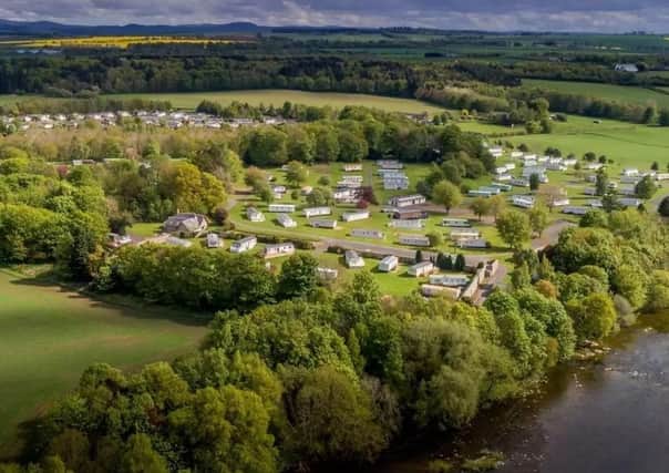 Springwood Holiday Park on the outskirts of Kelso.