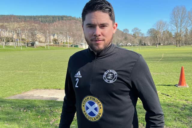 Peebles Rovers manager Ger Rossi reckons his sides' next two games might well end up defining how their season pans out (Photo: Peebles Rovers)