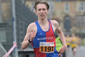 Moorfoot Harriers' Kieran Fulton finished third in the under-17 boys' race in 14:57 at Scottish Athletics' young athletes' road races at Greenock on Sunday