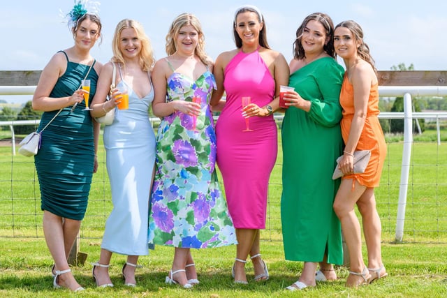 Six race-goers at Kelso's ladies' day season finale on Sunday