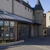 A temporary banking hub has opened at Heritage Hub on Kirkstile.