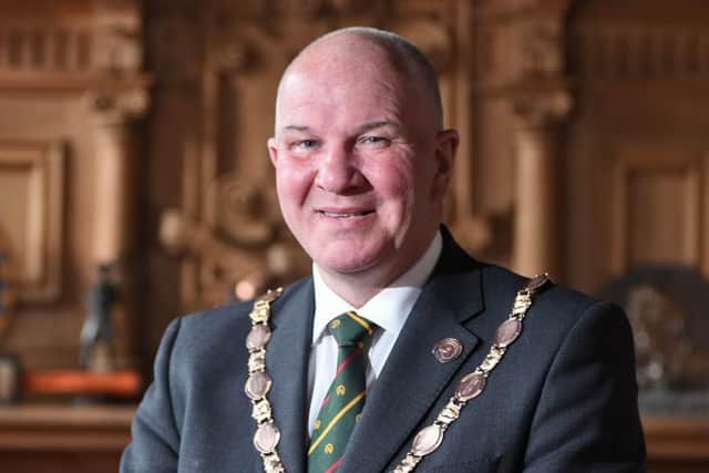 Hawick provost Watson McAteer says he has concerns over the extension of the Borders Railway through Hawick.